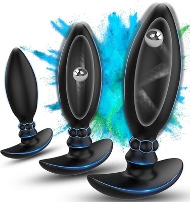Набір з 3 анальних плагів yewuzer, для чоловіків і жінок