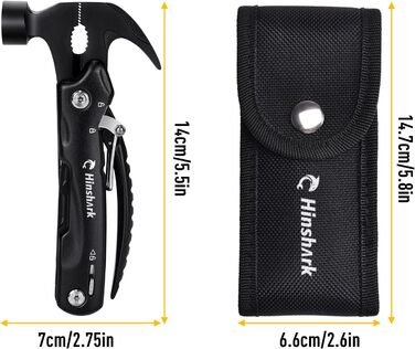 Подарунки для чоловіків від Hinshark, багатофункціональні аксесуари для кемпінгу 12 в 1, наповнення календаря для чоловіків, подар