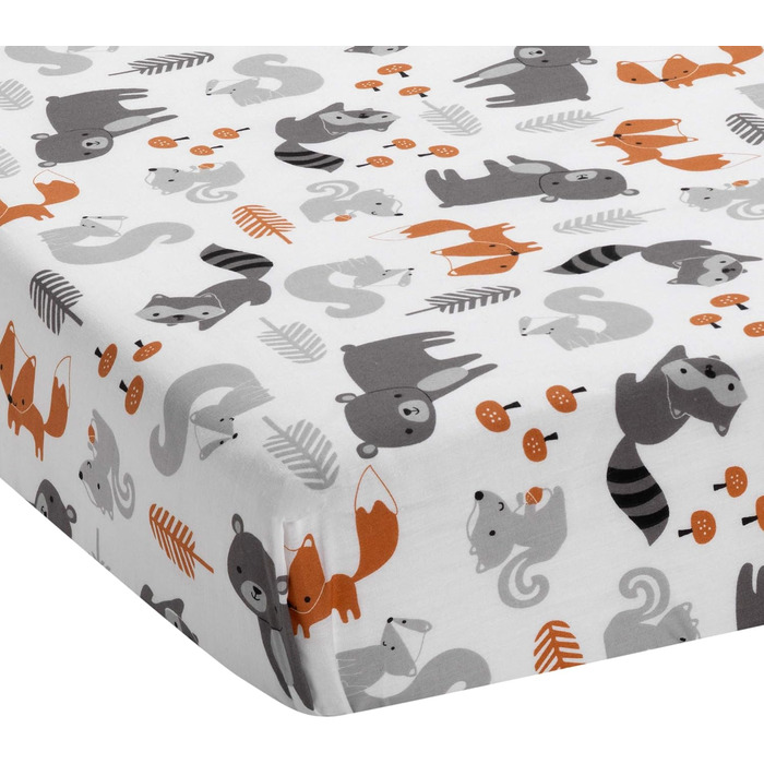 Комплект постільної білизни для дитячого ліжечка Bedtime Originals, жолудь, 3 шт.