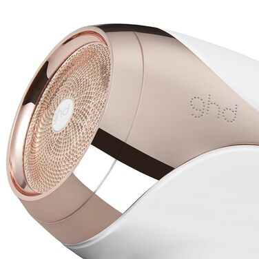 Фен ghd helios, професійний фен з безщітковим двигуном та іонною технологією, білий