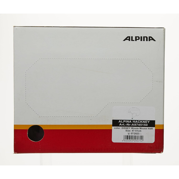 Легкий, ударостійкий і оптимально регульований по клімату велосипедний шолом Disney з модернізованим світлодіодом для дітей Minnie