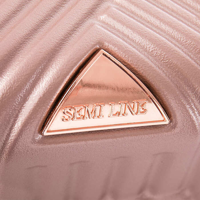 Валіза Semi Line 20' (S) Champagne (T5729-1)