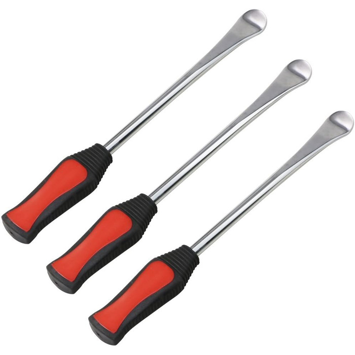 Інструмент для та заміни встановлення шин на мотоцикл, велосипед у футлярі, 3 предмети