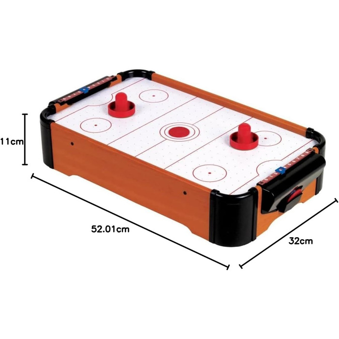 Настільний хокей Natural Games 5310.5 см, білий, коричневий, червоний, 11