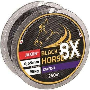 Плетена волосінь Jaxon Black Horse Catfish (250 м)