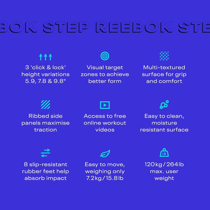 Оригінальні кросівки Reebok Step (2021) Білий/Синьо-зелений