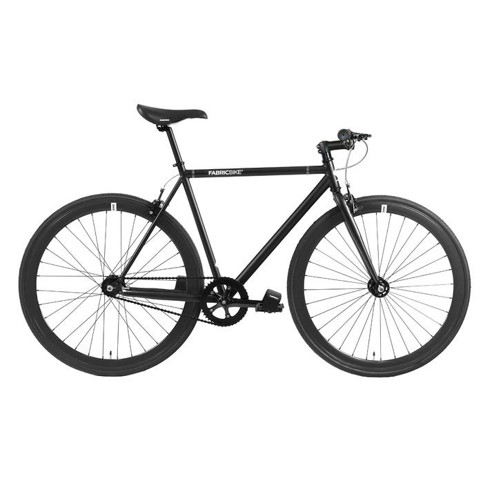 Дюймов, фіксована передача, одна швидкість, Hi-Ten Rahmen Stahl, 10,45 кг (розмір M) повністю матово-чорний M-53 см, 28