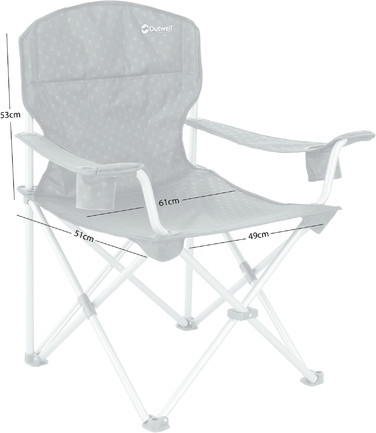 Стілець розкладний Outwell Catamarca XL Night Blue (470413)