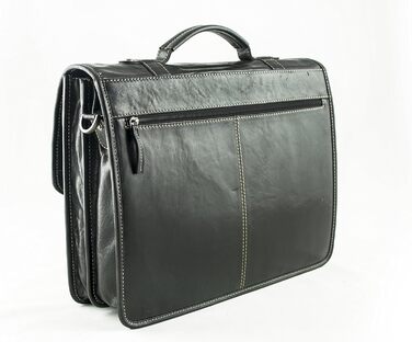 Альпійський шкіряний портфель - OHIO (ручної роботи) - стійка органічна шкіра з регіонального сільського господарства Шкіряна сумк