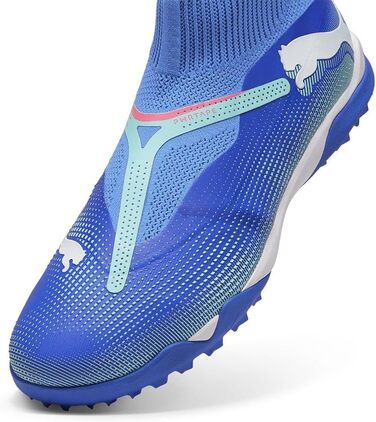 Футбольні бутси Puma Unisex Future 7 Match Ll TtSoccer 43 EU Bluemazing Puma White Electric Peppermint