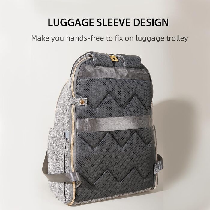 Сумка для мами Sunveno Багатофункціональна розбірна сумка для мами Великий пеленальний рюкзак з багатофункціональними сумками для