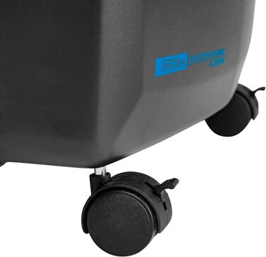 Газовий обігрівач Gde GGH 4200 K (4200 Вт, 3 рівні нагріву, п&39єзорозпалювання, портативний, робочий тиск 50 мбар, керамічні нагрівальні елементи, термозапобіжник, 4 фіксуючі ролики, вкл. газовий шланг та регулятор тиску)