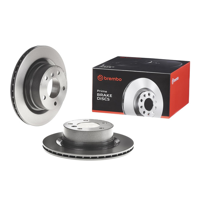 Задні гальмівні диски Brembo 09.B414.11 з UV-покриттям, 2 шт.