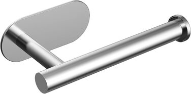 Тримач для туалетного рулону самоклеючий, настінний тримач для туалетного рулону з нержавіючої сталі SUS 304, тримач для туалетног