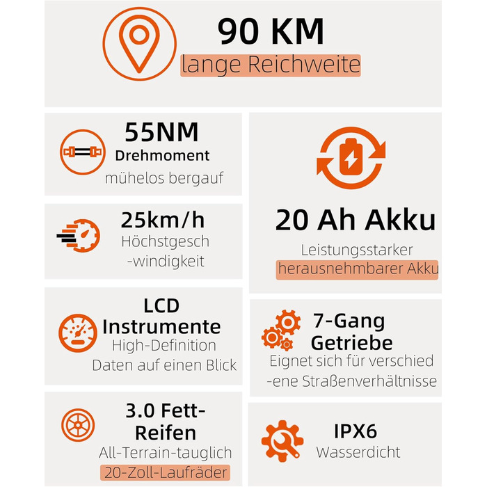 Дюймовий складаний електровелосипед для дорослих - подвійний акумулятор 36 В 20,8 Аг, 250 Вт 25 км/год, 7-швидкісний РК-дисплей, запас ходу 55-90 км, дискові гальма 180 мм, водонепроникність IPX переднє освітлення та задній багажник Yello, 20-