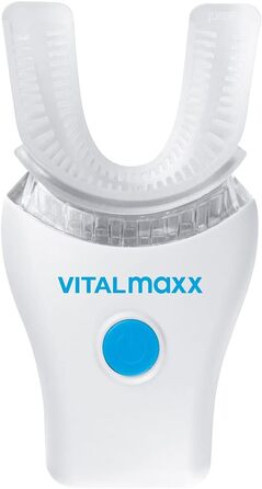 Зубна щітка VITALmaxx Sonic 360 автоматична 3в1 6 шт. 3,7 В білий