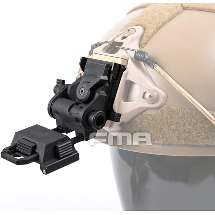 Тактичні мисливські окуляри нічного бачення GPNVG 18 та пластикове кріплення L4G24 NVG для страйкболу, чорного кольору