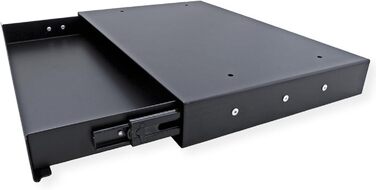 Шухляда під столом, вузька, чорна