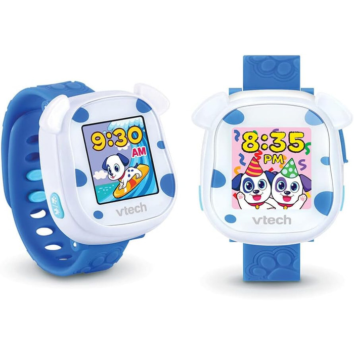 Дитячий аналого-цифровий автоматичний годинник Vtech Unisex з ремінцем S2417794 Kidiwatch Blue