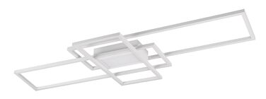 Стеля LED-світильник Trio Leuchten Irvine 620010431, матовий білий метал, 60 Вт LED, з пультом, димером та нічним підсвічуванням