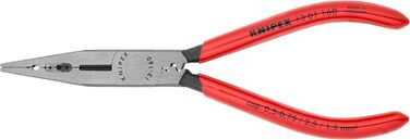 Плоскогубці Knipex чорні атраментовані, з пластиковим покриттям 160 мм 13 01 160 Рукоятки з ПВХ