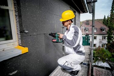 Акумуляторний відбійний молоток Metabo KHA 18 LTX (600210650) 18 В 2 шт. Li-Ion зарядний пристрій ASC 55 metaBOX 165 L, тип акумул