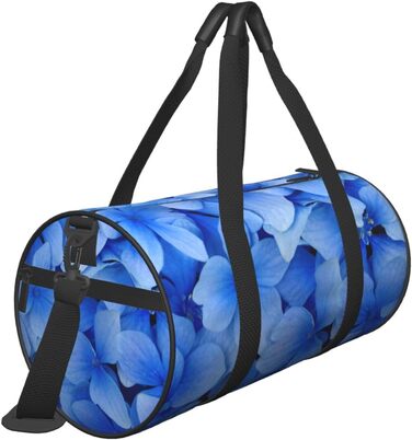 Спортивна сумка, дорожня сумка, сумка для подорожей, з тропічним квітковим принтом, сумка на нічліг, чорна, універсальний розмір