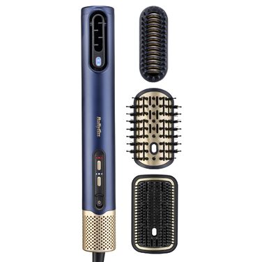 Мультистайлер BaByliss Air Wand фен, випрямляч та стайлер 3-в-1, синій гладкість та об'єм (для всіх типів волосся)