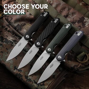 Кишеньковий складаний ніж D2 сталеве лезо 75мм G10 нековзна ручка з кліпсою Кемпінг Полювання Риболовля Відкритий EDC ніж 175мм 72