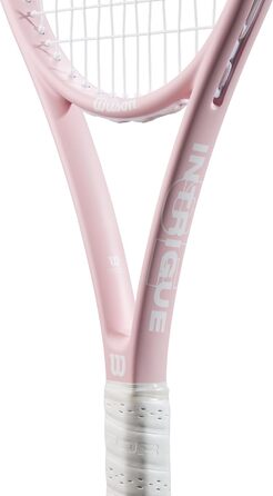 Ракетка для піклболу Wilson рожево-біла, розмір 4-1/8 (1)