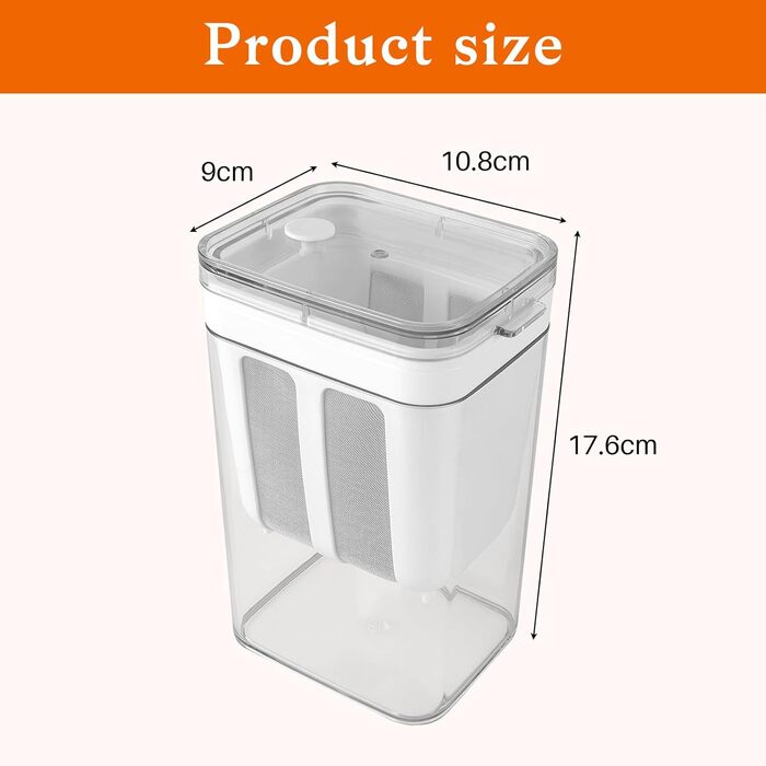 Ситечко для грецького йогурту Сепаратор сироватки, що миється, з кришкою Миюча йогуртниця з сітчастими ситечками Сито для йогурту для фільтрації соку Молочна сітка Побутовий