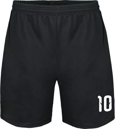 Лев. 10 Новий комплект дитячих футбольних шортів, шкарпеток та футболок 2026 року, розміри 28/164 (10-11 років), білий/синій