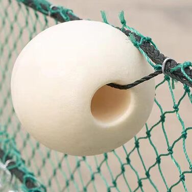 Рибальська сітка 2 x 5 м / 2 x 10 м / 2 x 15 м Рибальська сітка з грузилом та поплавковим неводом для річок, озер та мілководних морів