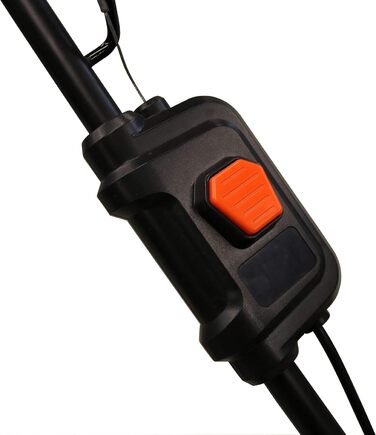 Акумуляторна газонокосарка Gde 40V електрична, включаючи акумулятор 2.5Ah та швидкий зарядний пристрій 405/40-2.5S ширина зрізу 41 см травозбірник 40 л 6-позиційне регулювання висоти безщітковий двигун 95879