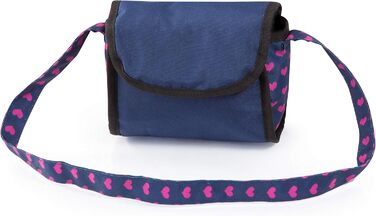 В сучасному дизайні з єдинорогом, комбінована коляска для ляльок, зі знімною люлькою та сумкою через плече, регульована по висоті,