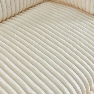 Звичайний розкладний компресійний диван-крісло, одномісний диван з підставкою для ніг, м&39який та зручний пеленальний диван, диван з подушками для підлокітників (бежевий)