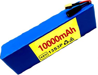 Акумулятор для електровелосипеда 48V 10Ah 13S3P | Літій-іонний акумулятор з BMS + зарядний пристрій 54.6V 2A