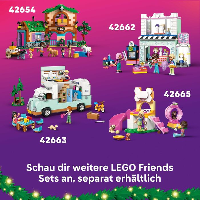 Адвент-конструктор LEGO Friends 42668, 237 деталей