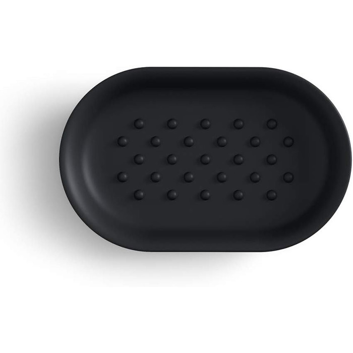 Мильниця Umbra Juniper, чорна, чорна мильниця овальна