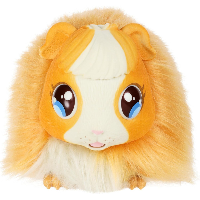 Інтерактивна мама морська свинка з хатиною та 3 немовлятами-сюрпризами. Понад 20 звуків і реакцій, повторювані ігрові патерни, 5 р