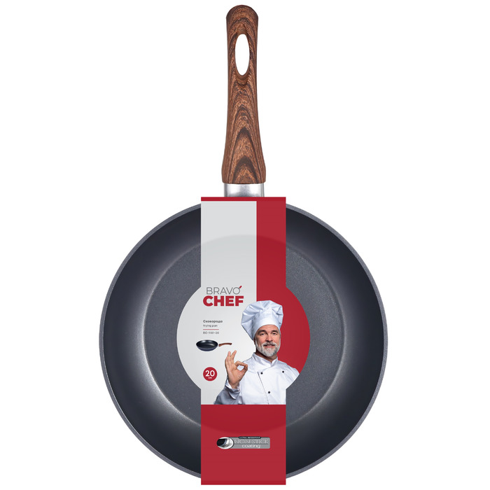Сковорідка Bravo Chef класична 20 см (6815596)