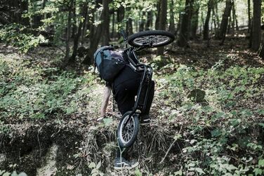 Самокат Yedoo Mezeq - до 150 кг, з пневматичними шинами 20/16 - самокат для дорослих, позашляховий самокат з підставкою і регульов