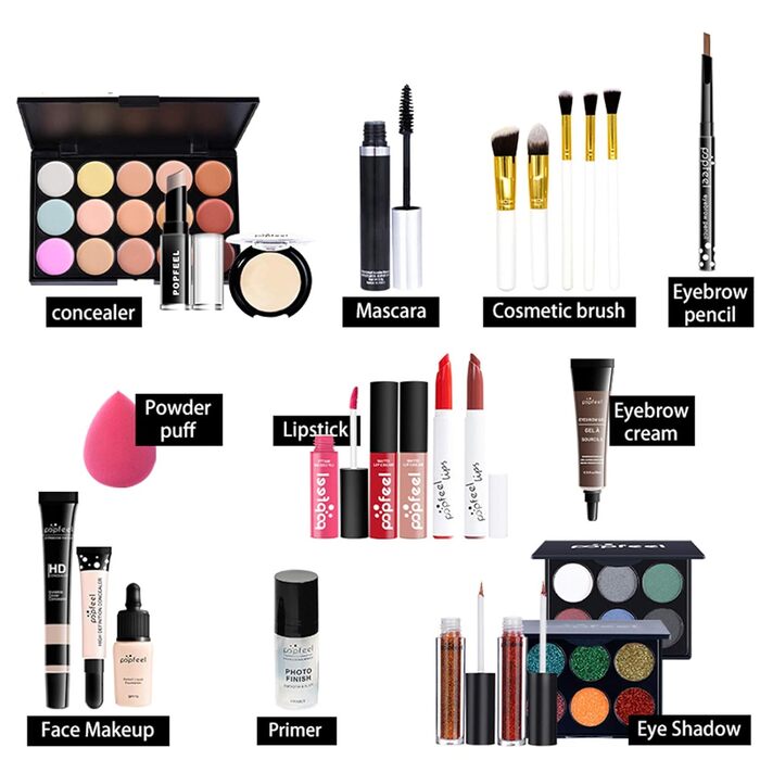 Набір косметики MKNZOME Schminkset (25 предметів)