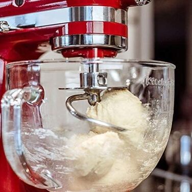 Аксесуари для тіста Kitty Professional Dough Hook з нержавіючої сталі Dough Whip, сумісні з кухонним комбайном KitchenAid Кухонні гаджети Аксесуари для випічки Миска для змішування 4,3/4,8 літрів можна мити в посудомийній машині, спіральний гачок