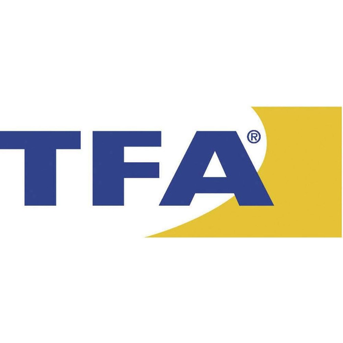 Настінний годинник та термометр TFA Dostmann Nostalgie (60.3011) для саду та вулиці, колір іржавий