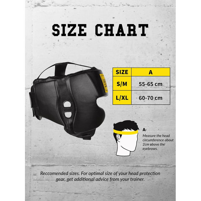 Захист для голови BENLEE Rocky Marciano, розмір S/M, чорний