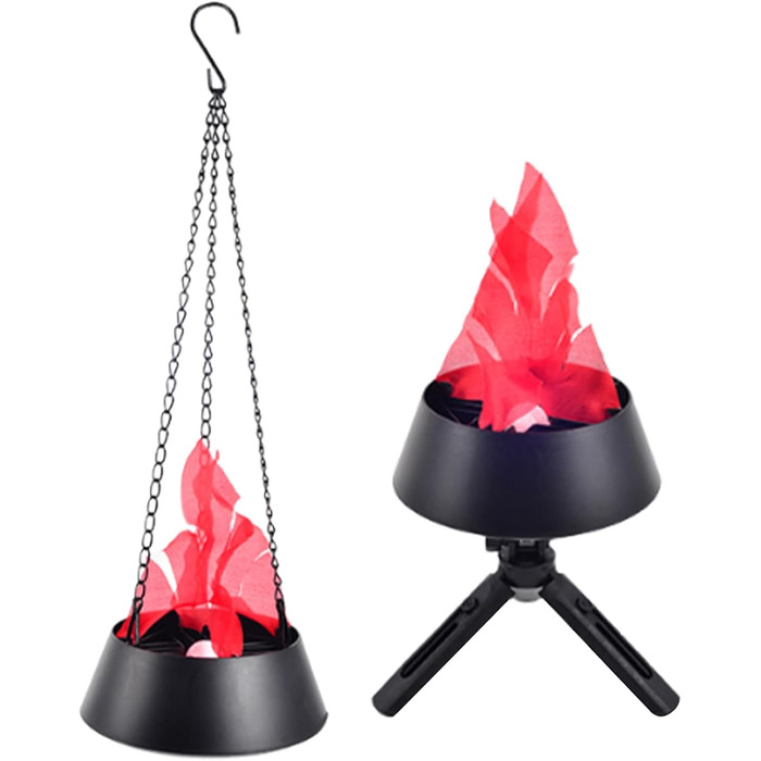 Світлодіодна лампа полум&39я Лампа зі штучним мерехтливим вогнем AC110-240V Декоративний світлодіодний ліхтар з ефектом полум&39я Для використання в приміщенні/на вулиці, на задньому дворі, у внутрішньому дворику, в саду, в будинку з привидами, на кемпінг