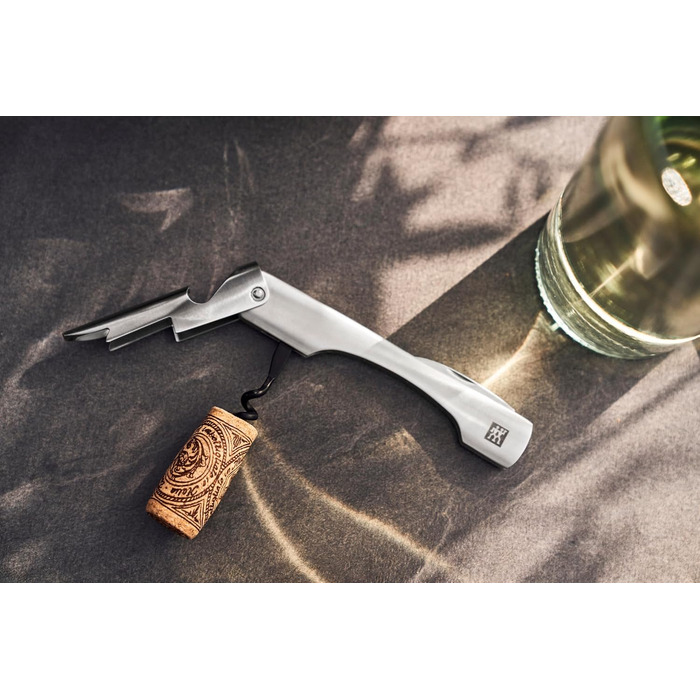 Набір ножів ZWILLING Four Star Traveller Set/Knife Set із 7 предметів для кемпінгу, набір із 3 ножів, обробна дошка, ніж офіціанта, ножиці та сумка для перенесення