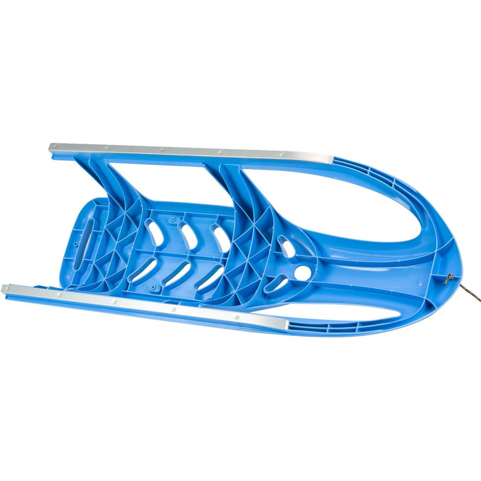 Просперпласт дитячі санки Санки з металевими рейками та мотузкою сині