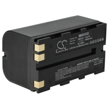 Акумулятор VHBW, сумісний з лазерним вимірювальним приладом GeoMax Zoom ZT80, ZT80, Zoom 80 (6800 мАг, 7,4 В, літій-іонний)